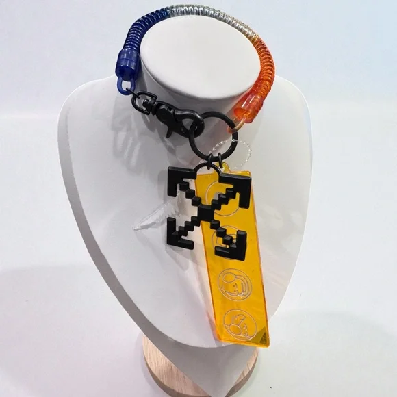 Off-White Industrial Bungee Keychain Bag Charm - Picture 2 of 5